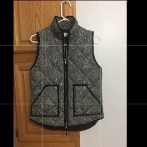 J. Crew Herringbone Vest